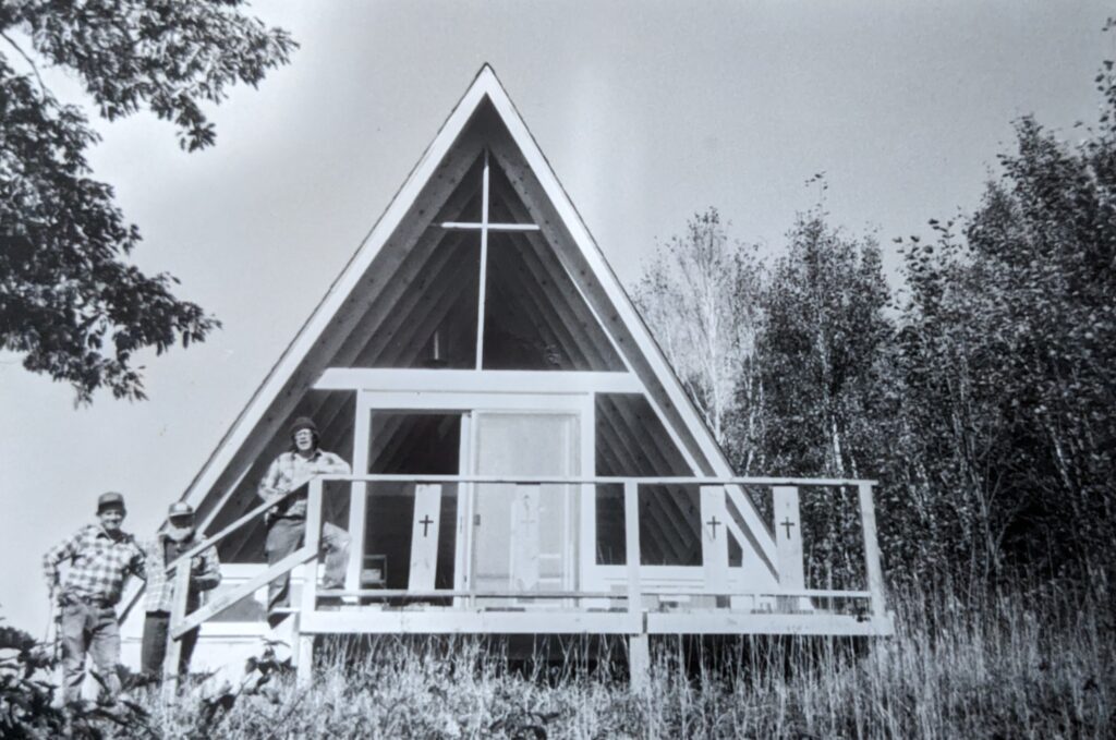 A-frame at Luther Woods